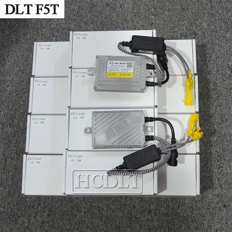 HCDLT AC 12V 55W Reator DLT F5T HID Ballast Retrofit For Car Headlight Bulb Kit Xenon H1 H4 H7 H11 HB4 55W F5 Fast Start Ballast (4)