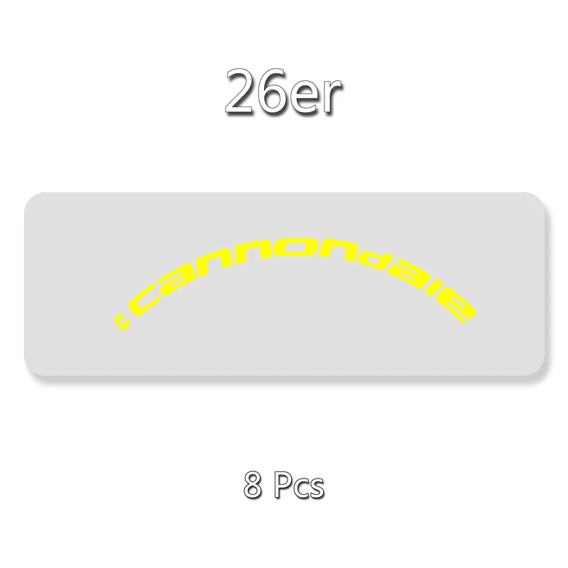 26er Yellow 17 наклеек MTB обод Набор наклеек два колеса Набор наклеек для 26er 27,5 er 29er дюймов cannondal e гоночный велосипед наклейки - Цвет: 26er Yellow