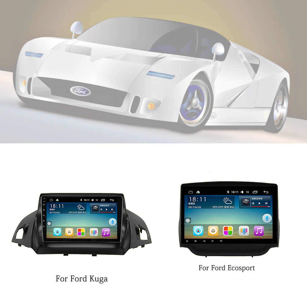 Panlelo Android7.1 Car Stereo 2 Din For Ford Classic Focus Escort Mondeo Kuga Ecosport Edge Taurus 1GB RAM 16GB ROM Quad Core BT Panlelo Android7.1 Car Stereo 2 Din For Ford Classic Focus Escort Mondeo Kuga Ecosport Edge Taurus 1GB RAM 16GB ROM Quad Core BT