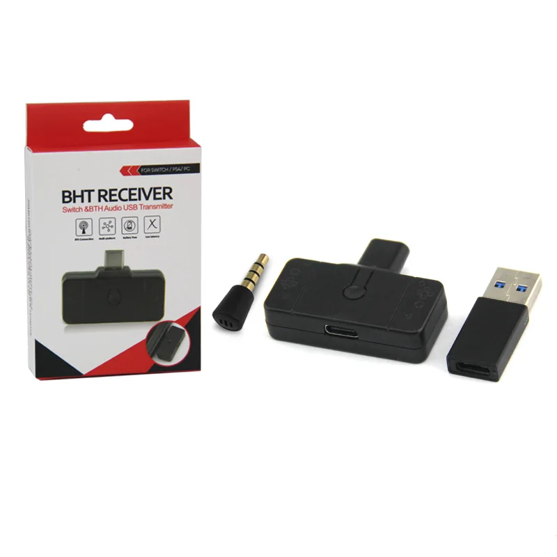 Usb тип-c аудио Bluetooth передатчик Мини USB стерео беспроводной адаптер Многоточечное соединение для пульта дистанционного управления, PS4 ПК с микрофоном