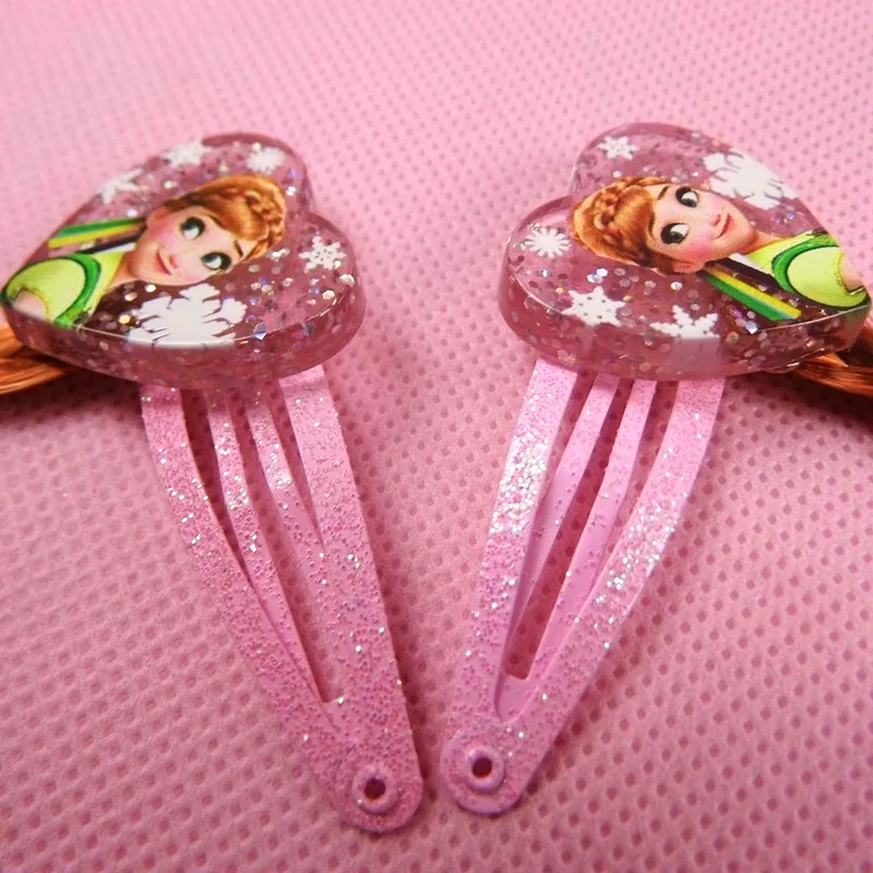 2pcs/lot Frozen Aisha scorpion Children's hair accessories doll hairpin cosplay birthday party costume BB clip