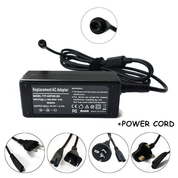 Laptop Power Supply 19.5V 2.31A New Netbook AC Adapter Charger For Computer Dell Inspiron 15-3552 Inspiron 14-5452 P46G Laptop Power Supply 19.5V 2.31A New Netbook AC Adapter Charger For Computer Dell Inspiron 15-3552 Inspiron 14-5452 P46G