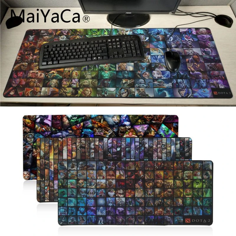 Maiyaca ヒーロー Dota 2 Diy デザインパターンゲームマウスパッドラップトップ Pc のコンピュータゲームマット大型 マウスパッドパッドマウス Cs の Lol のため Mouse Pads Aliexpress