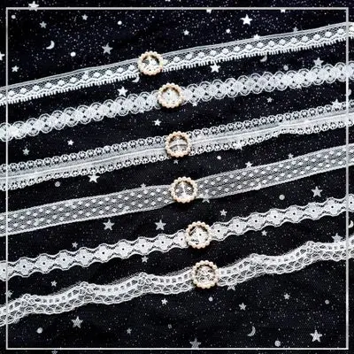 

Women Pearl Choker Necklace Heart Love Necklace Lace Velvet Short Clavicle Necklaces Fashion Jewelry 2019 Girl Cute Pendent