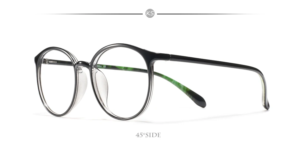 KISUNRISE Корея TR печать ультра легкие удобные модные очки Рамка корректирующие очки при близорукости оправа KS053