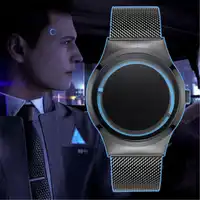 New Game Detroit: Become Human Cosplay Watch Connor Marcus Animation Cosplay Props Luminous Watch Accessories Gifts Waterproof