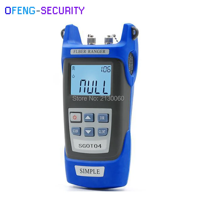 

Free shipping OTDR SGOT04 Fiber find fault tester 1310/1550nm SGOT04 with VFL FC/SC Connector Fiber breakpoint fault detector