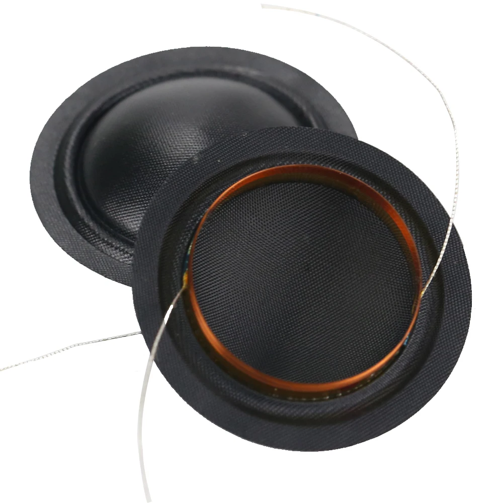 Beste Promotie 12 stuks 25.4mm Tweeter Spreekspoel Zijde Membraanaandrijving 25.5 kern KSV Treble Speaker Reparatie DIY 6ohm 8ohm 100 pcs