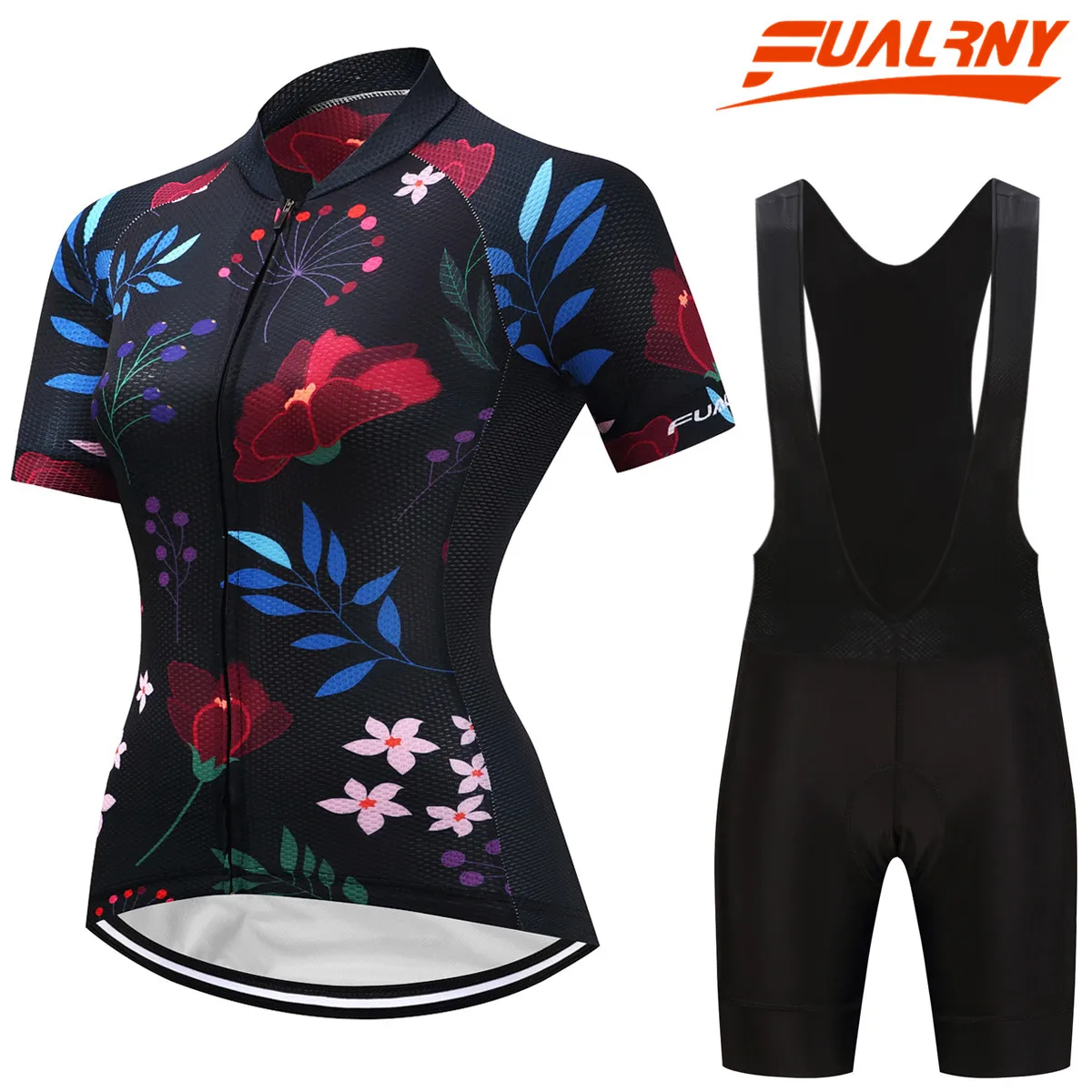 FUALRNY Caitlin Summer Breathable Women Mountian Bike Clothing Quick