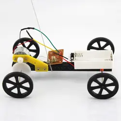 DIY дистанционное управление автомобиля ручной работы игрушечные лошадки физический Гизмо строительные Конструкторы наборы солнечной