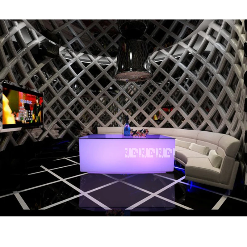 Creative Colorful Waterproof LED Bar Table Modern Coffee Tables 16-Color Led Light Home Decoration Table With Remote Controller Creative Colorful Waterproof LED Bar Table Modern Coffee Tables 16-Color Led Light Home Decoration Table With Remote Controller