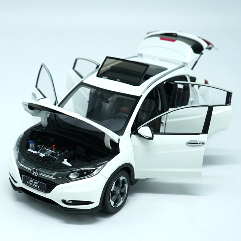 Высокая имитация 1:18 HONDA VEZEL SUV литой автомобиль модель игрушки для детей подарки на день рождения Коллекция