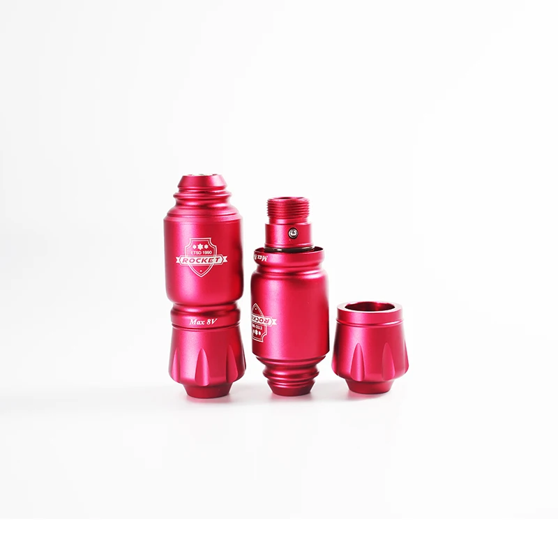 Qink Rocket Мини Короткая тату ручка Mabuchi Motor Pro картридж машинный пистолет алюминиевый