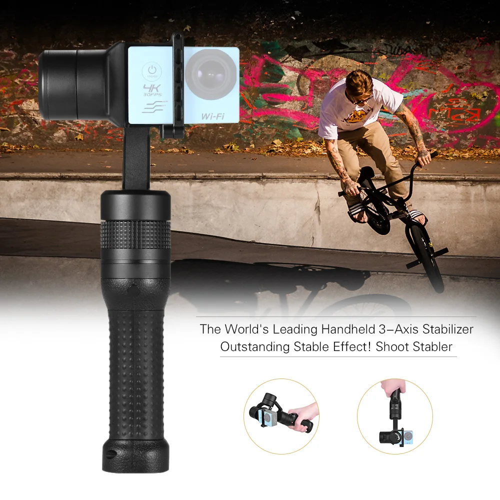 Wewow G3 3 Axis Handheld Gimbal Sports Action Camera Stabilizer Gyro