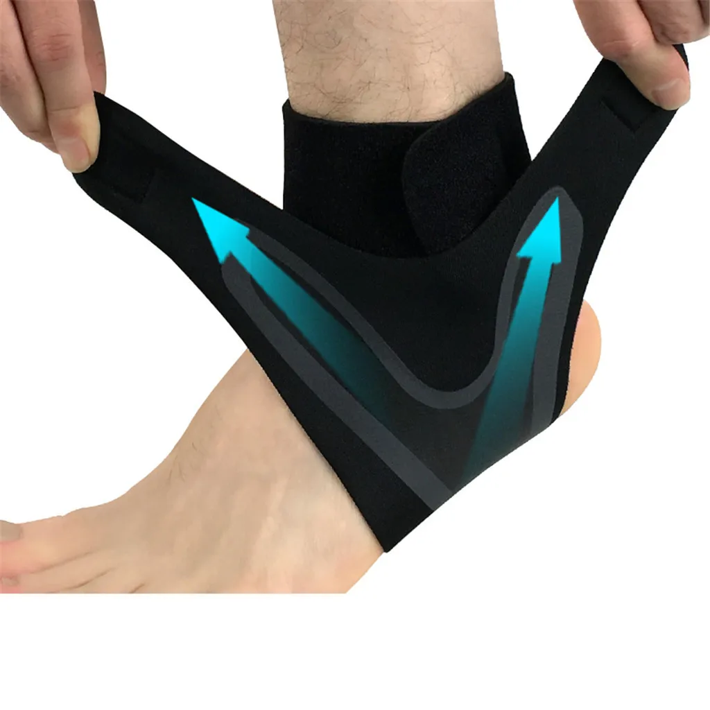 

Adjustable Elastic Ankle Sleeve Elastic Ankle Brace Guard Foot Support Sports sprain prevention sport fitness band guard