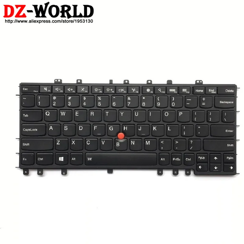 US клавиатура с подсветкой для lenovo Thinkpad S1 йоги 12 подсветка Teclado 04Y2620 04Y2916 SN20A45458