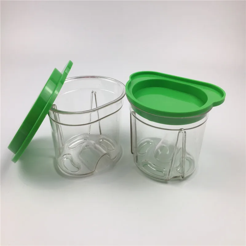 4 Pieces Dental Laboratory Material Plastic Dental Duplicating Flask
