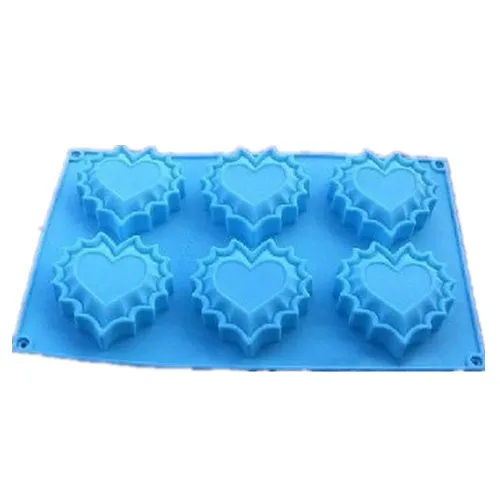 Силиконовая форма для выпечки торта 6 отверстий|diy mold|baking moldcake baking molds |