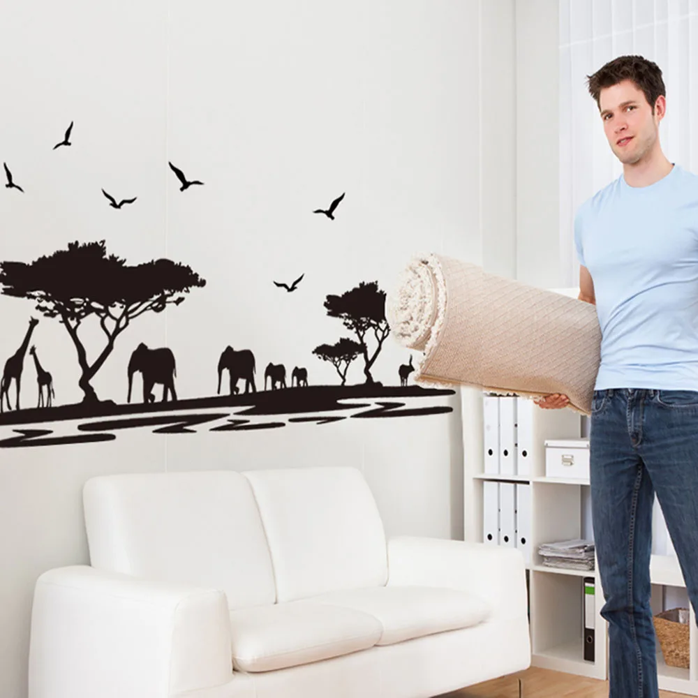 Boom dieren promotie winkel voor promoties boom dieren op ... Kleur van de muur lopen garderobe ideeën