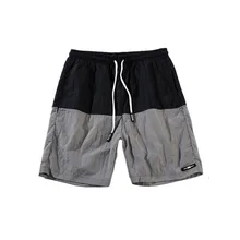 Повседневные шорты, мужские шорты с эластичной резинкой на талии, летние мужские спортивные быстросохнущие свободные шорты, Повседневная пляжная одежда, 19APR5