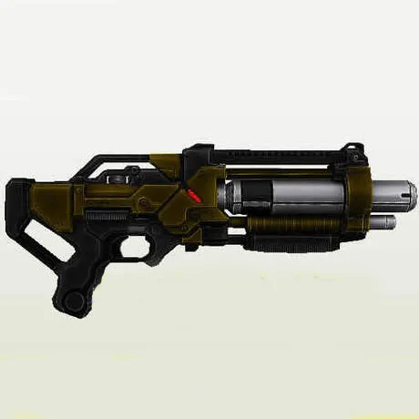 

Mass Effect 3 M11 Phantom Shotgun 1:1 Scale 3D Paper Model Handmade DIY Children Toy For Cosplay