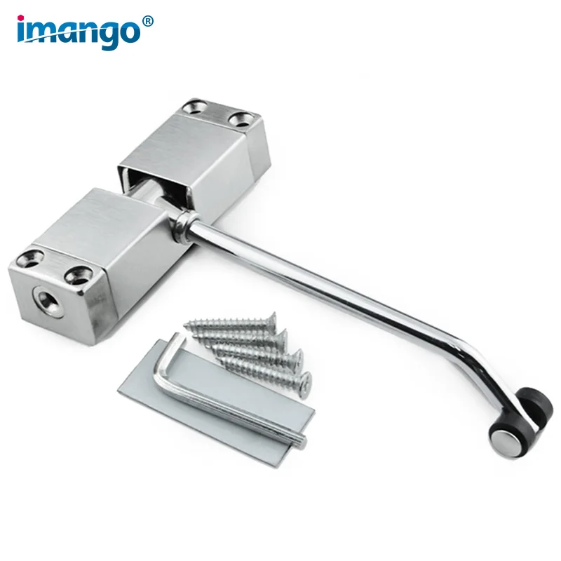 Easy Install Automatic Spring Door Closer,Small Door Catche 180 Degree
