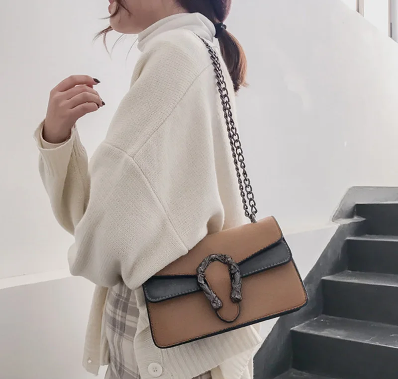Women Fashion Design Chains Shoulder Bag Luxury Leather Female Exuqisite Handbag Holiday Crossbody Lady Casual Flap Bolsa SS3497 (7)