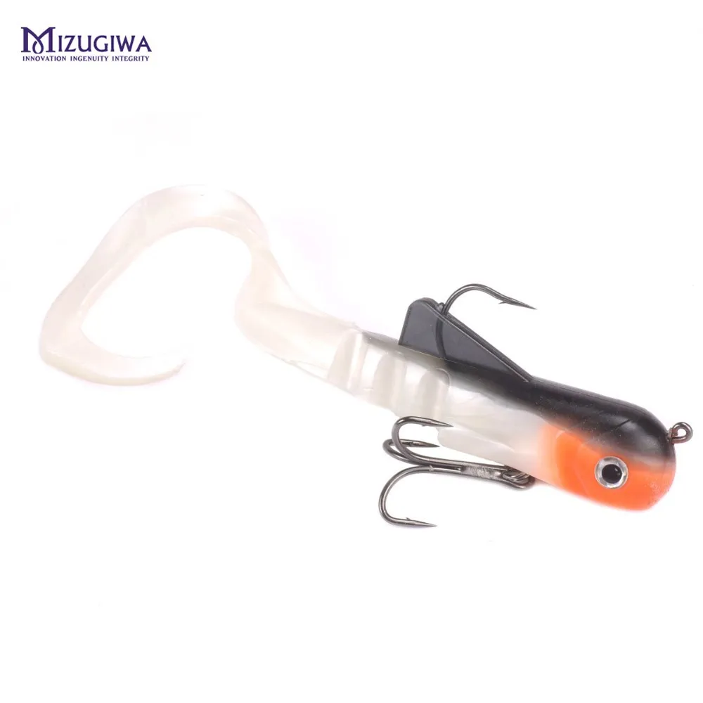 MIZUGIWA Мягкая приманка для рыбалки 8 &quot/20 см 45 г Zabder пресноводная кудрявая бульдога