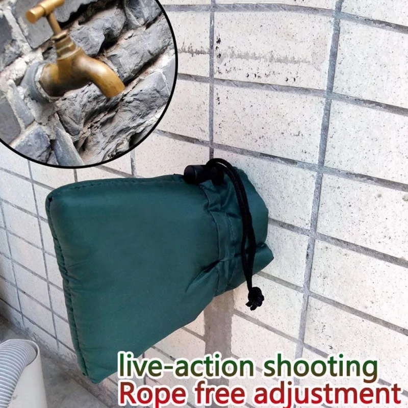 

Frost Jacket Outdoor Tap Cover Outside Protector Insulated Faucet Glove Winter Water Pipes Durable Cover Protective Sleeve