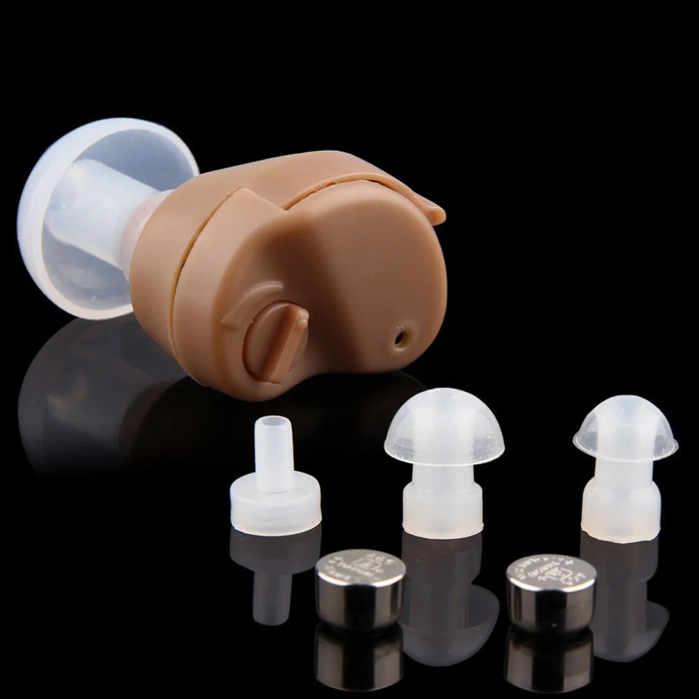 Axon In The Ear Hearing Aid Best Small Invisible Sound Amplifier Adjustable Tone Mini