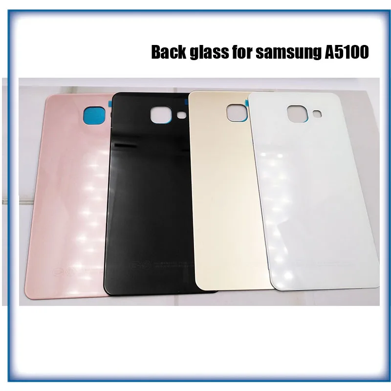 Стеклянная задняя панель стеклянная крышка батарейного отсека для Samsung Galaxy A5 A5100