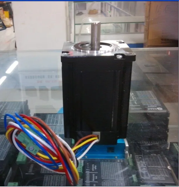Бесплатная доставка трехфазный гибридный шаговый двигатель Leadshine NEMA 23 573S15