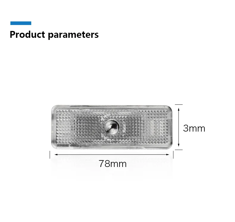 Car LED Projector Laser Logo Lights Door Light for BMW E90 E91 E92 E93 M3 E60 E61 F10 F07 M5 E63 E64 F12 F13 M6 E65 E66 (8)