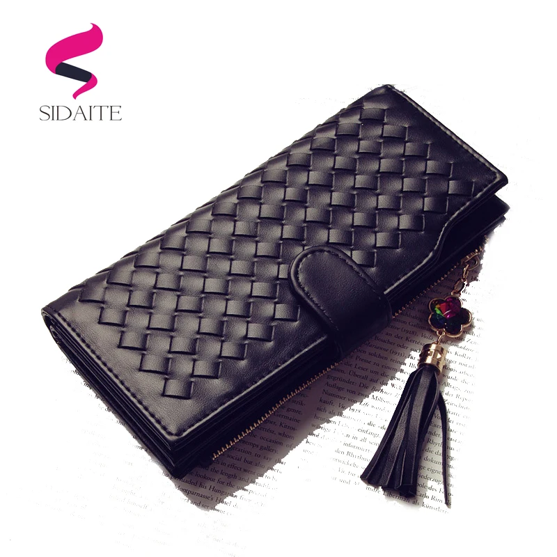 SIDAITE 2017 женские кошельки и из искусственной кожи Женский кошелек с подвеской