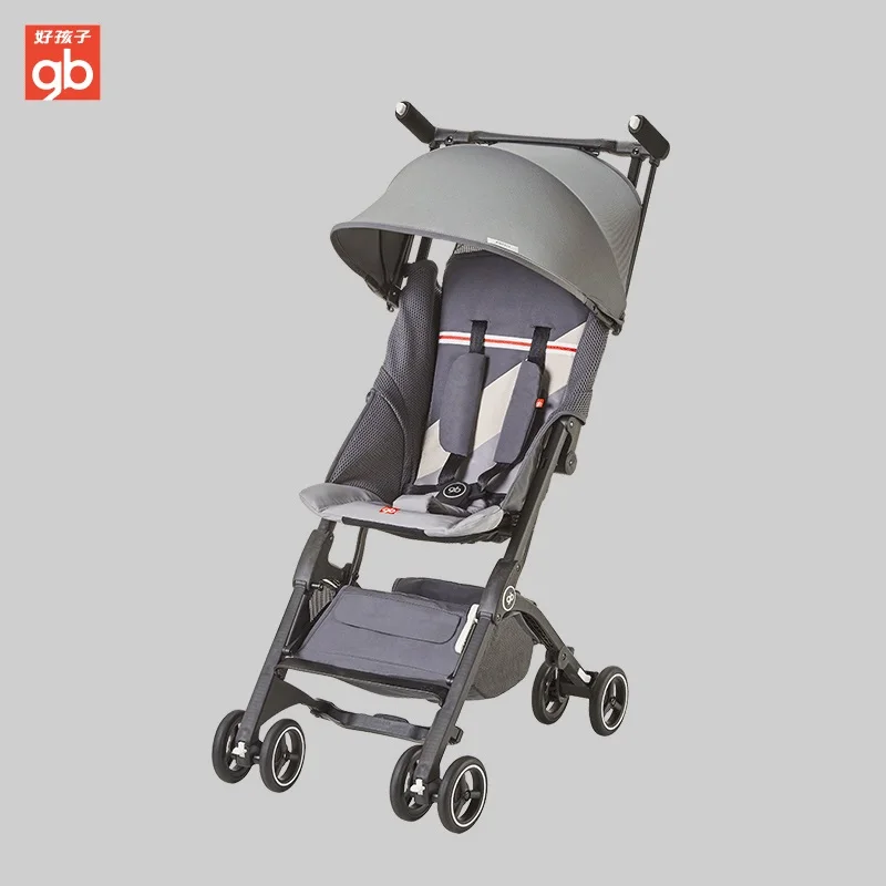 

Goodbaby Kids Pockit Car Stroller Boarding Baby Stroller Folding Umbrella Car Can Sit Can Lie Ultra-light Portable POCKIT 3S-F
