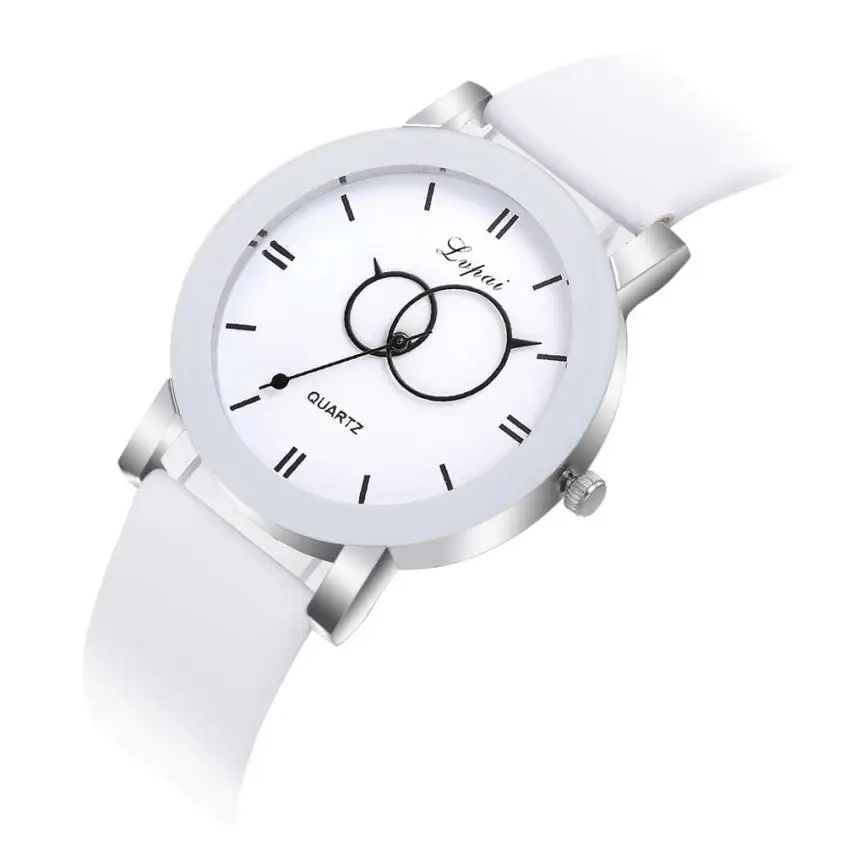 Модные женские часы, женские наручные часы, роскошные высококачественные кварцевые наручные часы с кожаным ремешком, relojes mujer montre femme, подарок# D