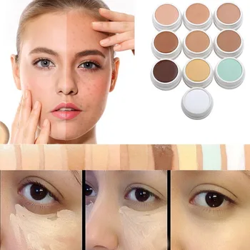 

IMAGIC Concealer Palette Natural Herbal Pro Concealer Waterproof Oil Control Full Cover Face Base Foundation Concealer Makeup