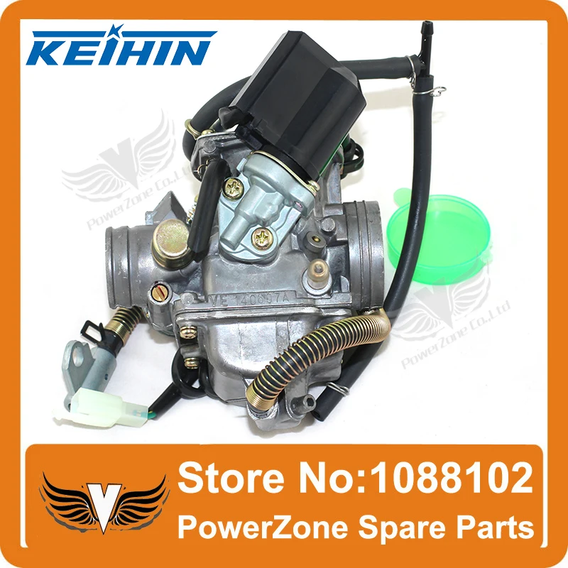 KEIHIN 24mm GY6125cc/150cc (157QMJ/152QMI) Engine Carburetor PD24J With