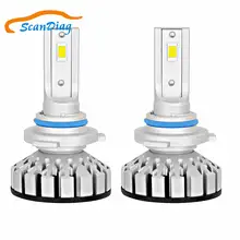 SCANDIAG 9006 HB4 Led Headlight Bulbs, 8000LM 6000K 80W  Headlights Replacement Conversion Kit White-2pcs