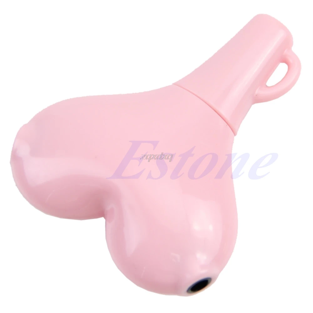 

3.5mm Stereo Audio Headset Heart Shape Headphone Splitter Connector Adapter Cute Nov01 Drop ship