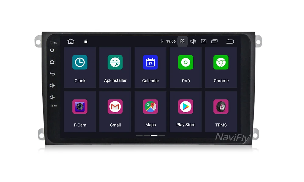 Excellent NaviFly IPS DSP Android 9.0 car multimedia player for Porsche Cayenne 2003-2010 & Cayenne S 2003-2010 & Cayenne GTS 2003-2010 19