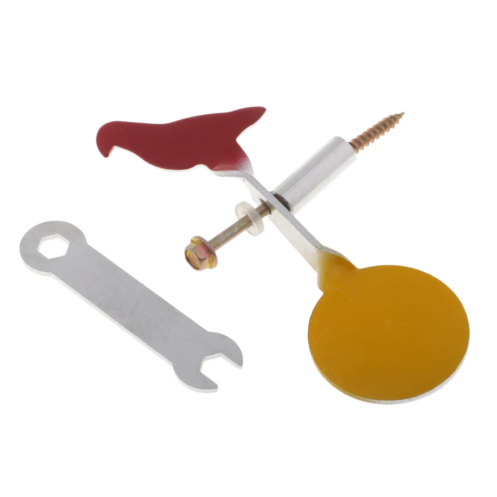 Tree Tied Binding Spinner Target Screwed-type Plinking Target Shooting Target 3.5mm - Pigeon/Goat Shape