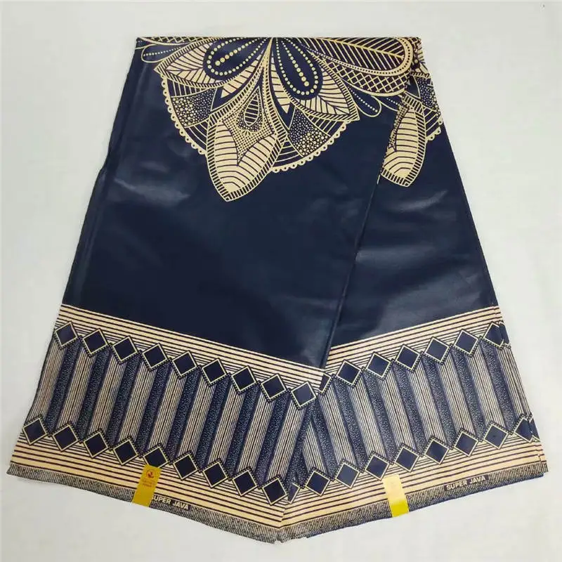 

T2!2019 African Java Wax Prints Fabric 6 Yards For Ankara Style Dress 100% Cotton African Java Wax Fabric ! L32080