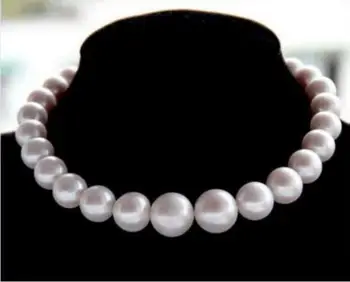 

Jewelry Pearl Necklace Noble jewelry HUGE 18" 12-13MM SOUTH SEA NATURAL GOLD PEARL NECKLACE Free Shipping