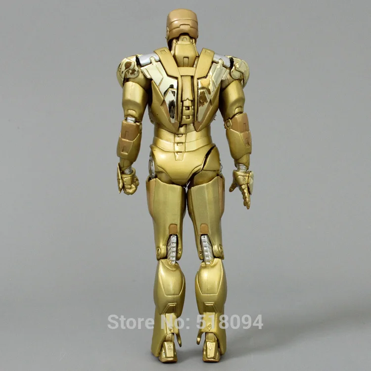 Новое поступление супер герой Железный человек Марк ХХI Золотой панцири фигурка NECA Ironman HRFG291