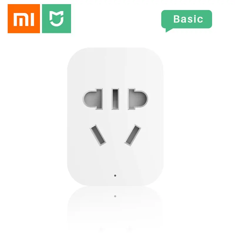 

Xiaomi Mijia Smart WiFi Socket Plug Basic Version AU EU US Adaptor Power Timer Switch Wireless App Remote Control By Phone