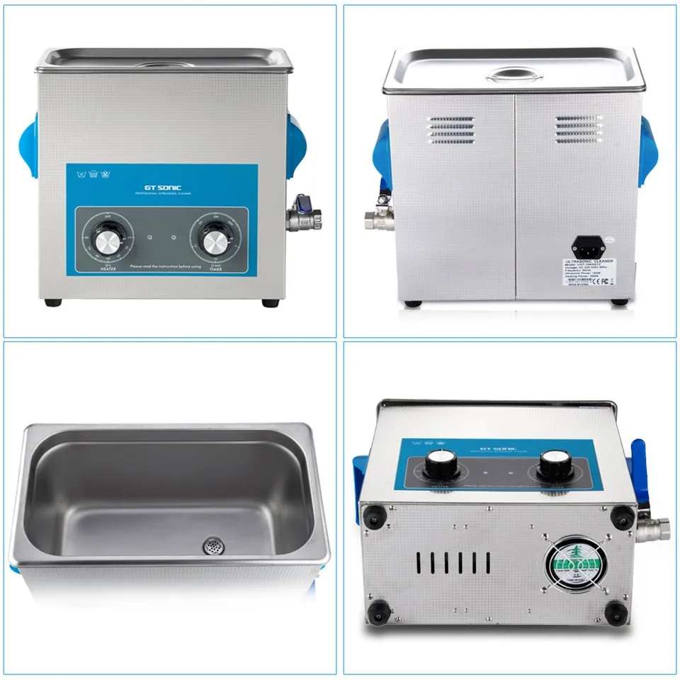 Digital Ultrasonic Cleaning Transducer Baskets Jewelry Watches Dental PCB CD 0.8L 35W 42kHz Ultrasound Cleaner Ultrasonic Bath7