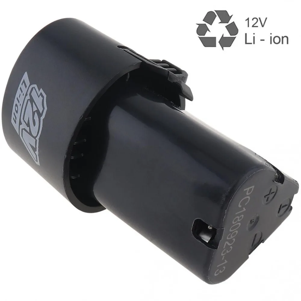 

Universal 12V 3 x 1300mAh Li-ion Battery with Disconnect Button for Electric Drill / Pistol Drill / Electric Screwdriver