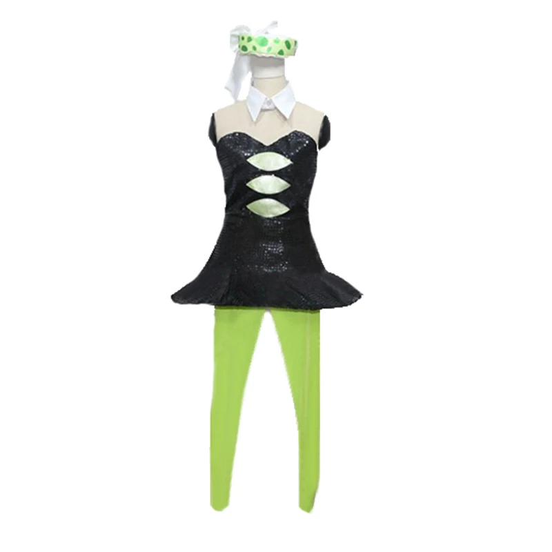

Splatoon 2 Splatfest Inkling Squid Cosplay Costumes with pant and gloves