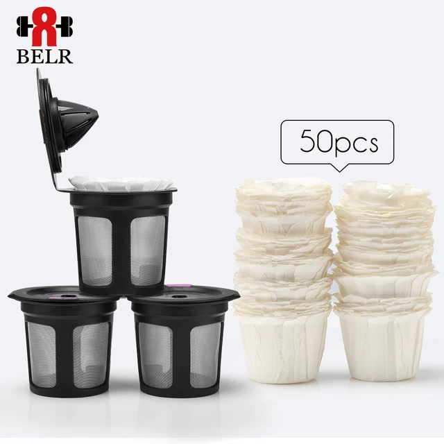 Best Price New Design Refillable Reusable Coffee Capsules For Keurig 2.0 Compatible K Cup Coffee Filter With Disposable Papper Filter